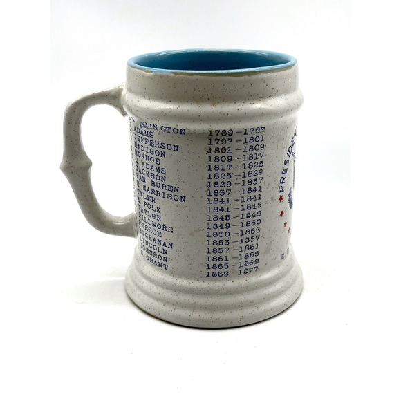 Genuine Stoneware 1969 R.M. Nixon Presidents of the USA Mug Vintage. - Picture 4 of 4